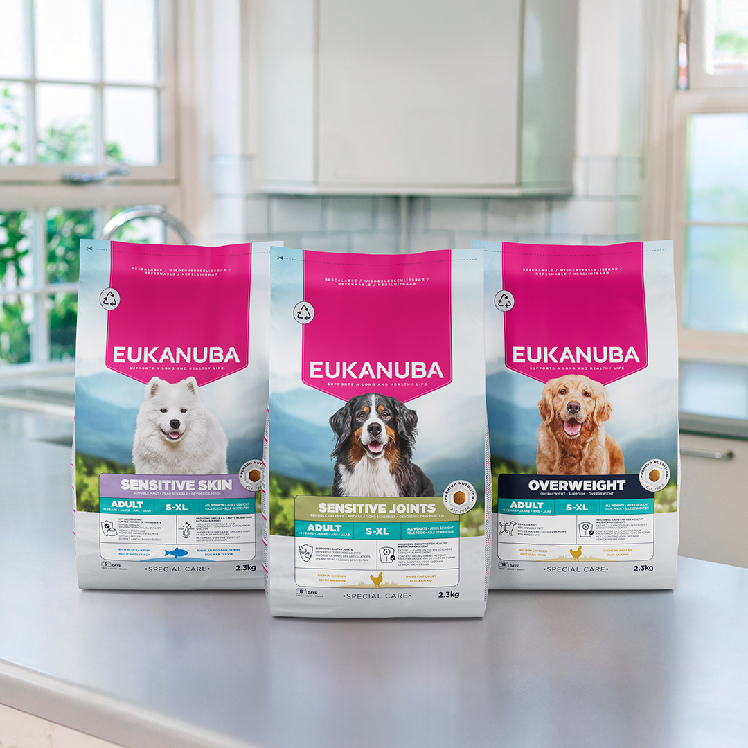Eukanuba relaunch : special care droogvoeding