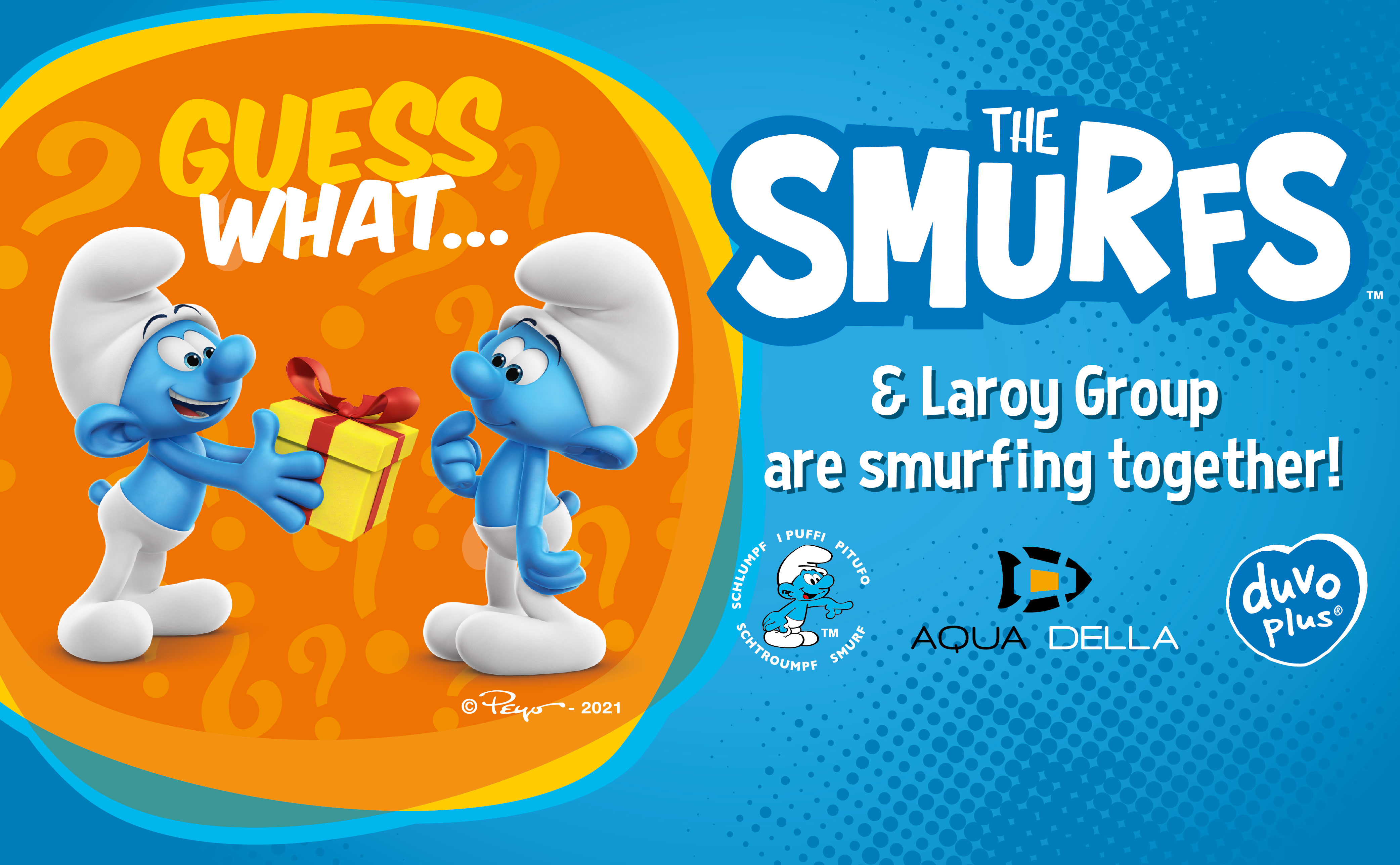 Laroy Group and the smurfs!