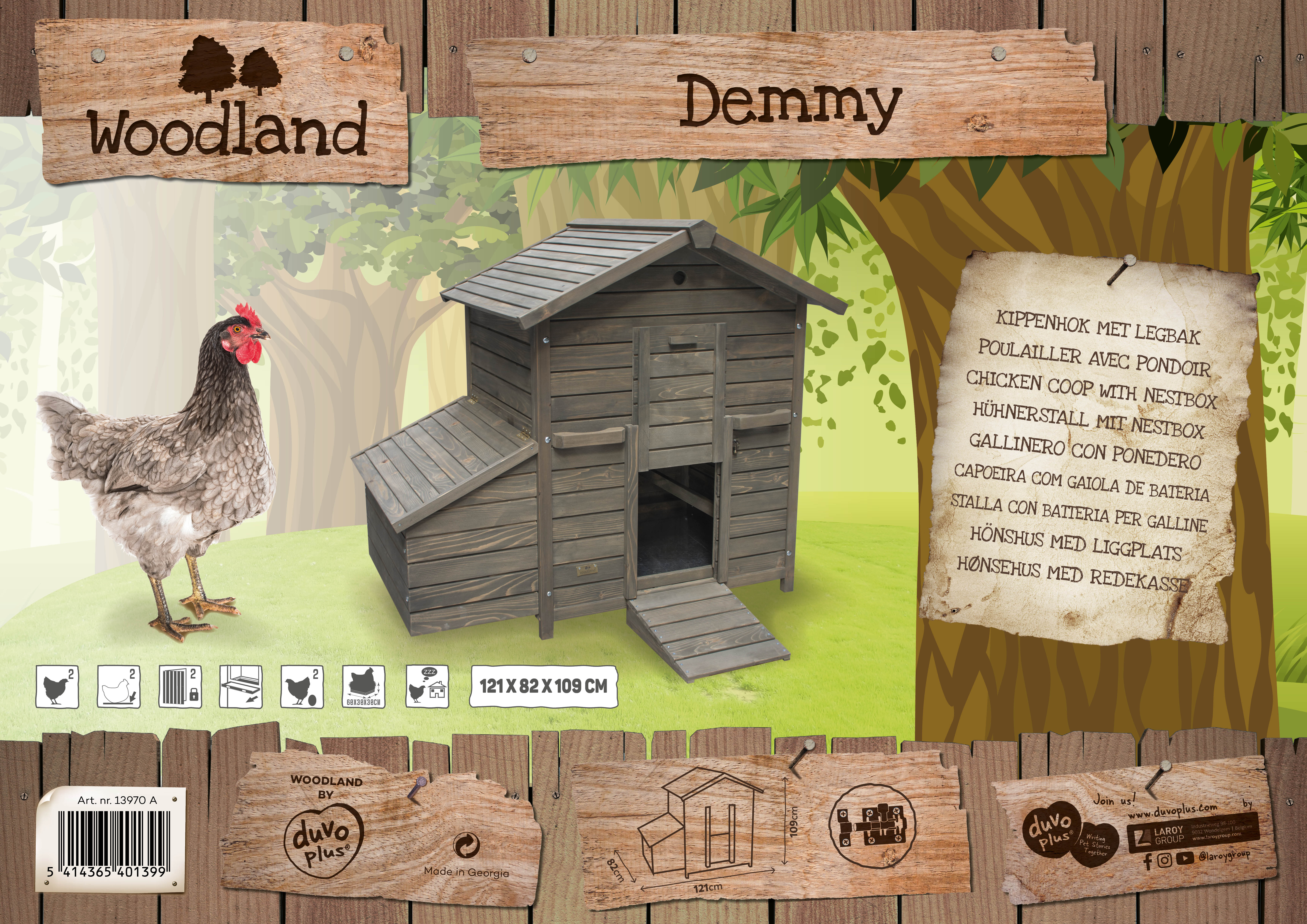 Opgetild echo zoet De nieuwe Woodland kippenhokken - Nieuws Detail - Laroy Group - Uitmuntend  in huisdierproducten